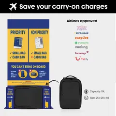 Bild på Ace Aware™ återvunnen PET Free On Board reseväska