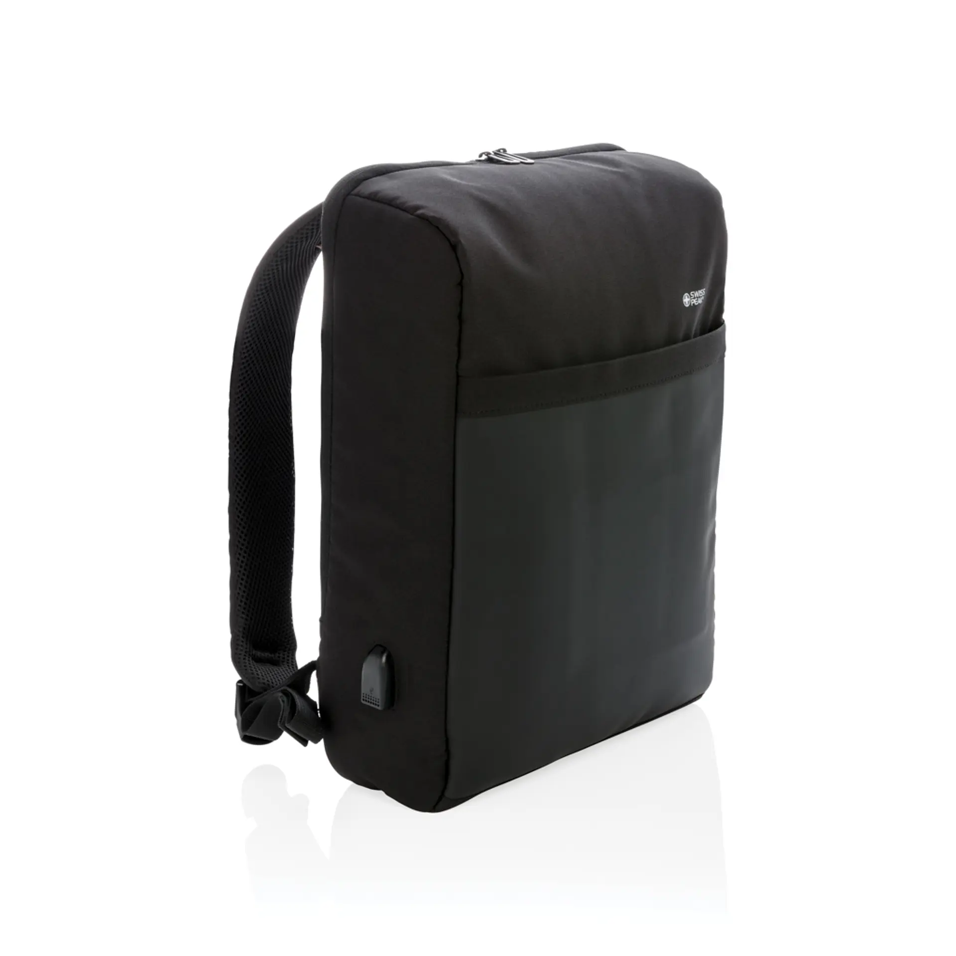 Bild på Swiss Peak 15" stöldskyddad RFID & USB-ryggsäck, PVC-fri