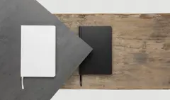 Bild på A5 Impact hardcover stenpapper anteckningsbok