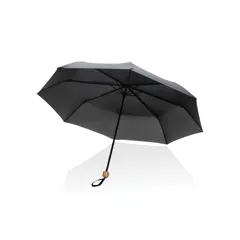 Bild på 20.5" Impact AWARE™ återvunnen PET 190T Pongee paraply  bambu