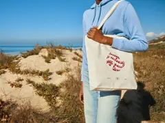 Bild på Impact AWARE™ tote-väska 285gsm ofärgad återvunnen canvas