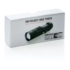 Bild på 3W liten CREE-ficklampa