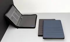 Bild på Impact AWARE™ återvunnen PET A4 portfolio med dragkedja