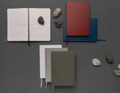 Bild på A5 Impact hardcover stenpapper anteckningsbok