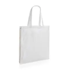 Bild på Impact AWARE™ shoppingkasse m. bälg återvunnen bomull 145gsm