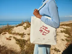 Bild på Impact AWARE™ tote-väska 285gsm ofärgad återvunnen canvas