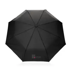 Bild på Kaycey 21” AWARE™ återvunnen PET Acacia trä mini paraply auto open