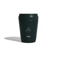 Bild på Topl To Go-glas i återvunnet stål Patenterat 360-lock 235 ml