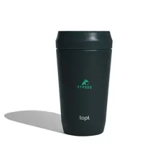 Bild på Topl To Go-glas i återvunnet stål Patenterat 360-lock 354 ml
