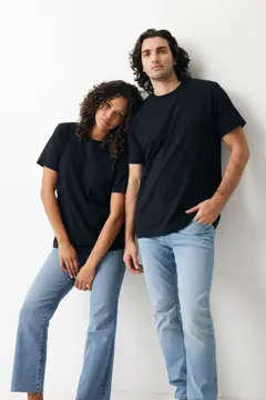 Bild på IQONIQ Kakadu relaxed t-shirt i återvunnen bomull