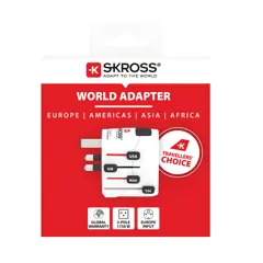 Bild på SKROSS Pro 3-polig världsreseadapter