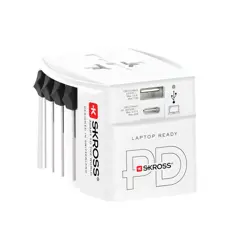 Bild på SKROSS världsreseadapter MUV 65W PD med USB C-kabel