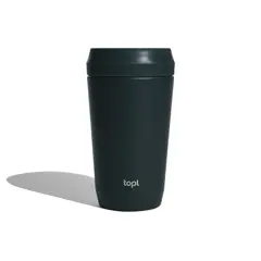Bild på Topl To Go-glas i återvunnet stål Patenterat 360-lock 354 ml
