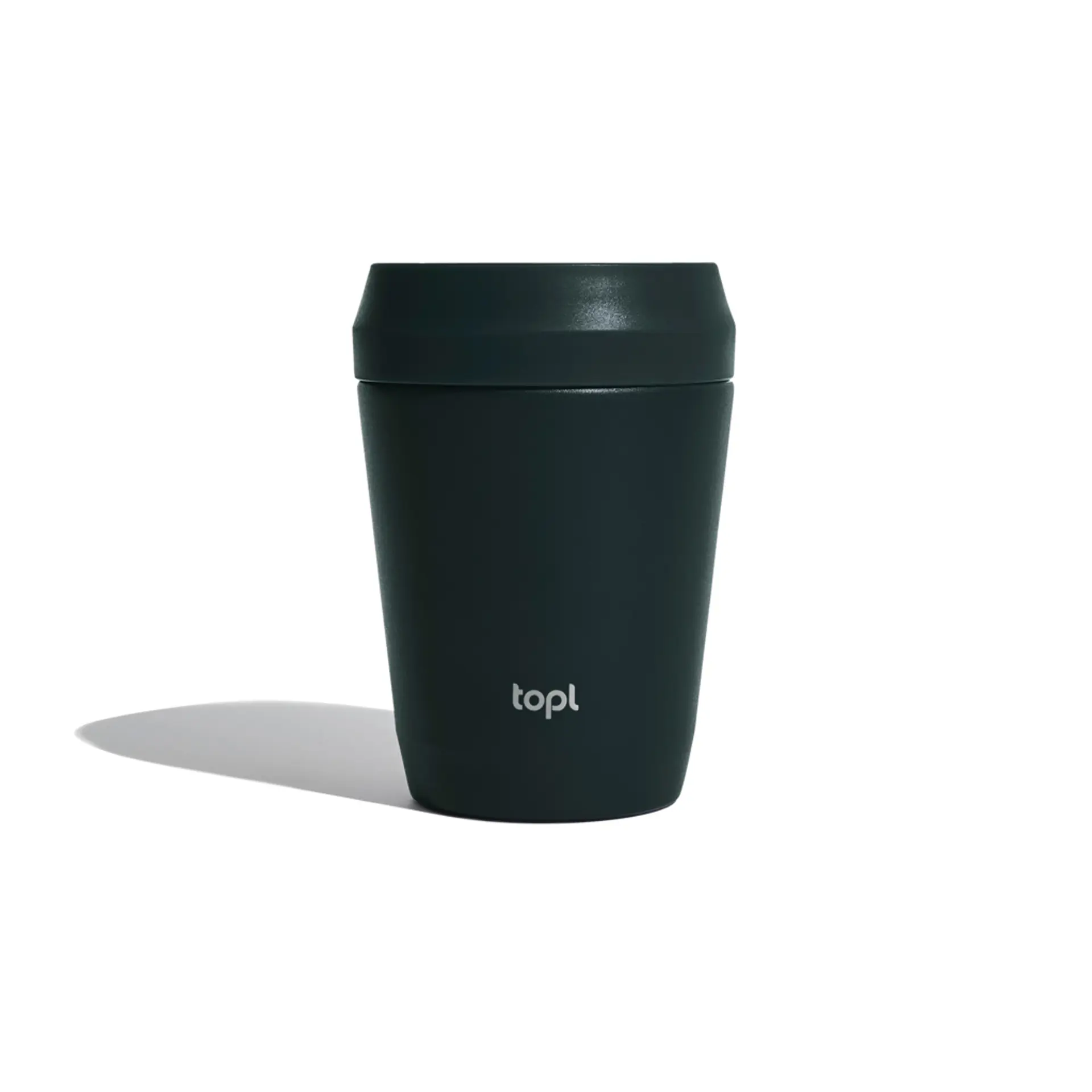 Bild på Topl To Go-glas i återvunnet stål Patenterat 360-lock 235 ml