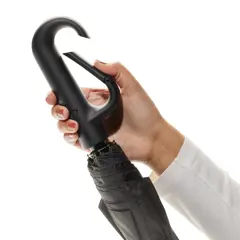 Bild på Yara 21” AWARE™ återvunnen PET enfärgat paraply med karbinhake