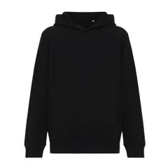Bild på IQONIQ Yengo hoodie i återvunnen bomull med sidofickor för barn