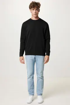 Bild på IQONIQ Etosha lättvikt sweatshirt i återvunnen bomull
