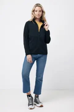 Bild på IQONIQ Talung microfleece med zipper i återvunnen polyester