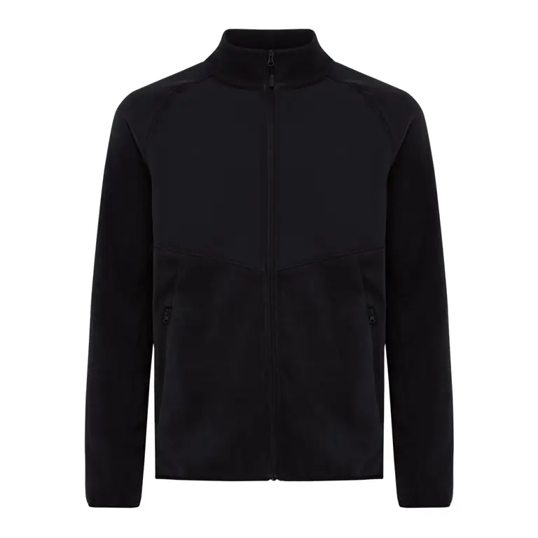 IQONIQ Talung microfleece med zipper i återvunnen polyester