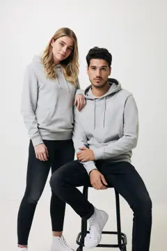 Bild på IQONIQ Torres hoodie i återvunnen ofärgad bomull