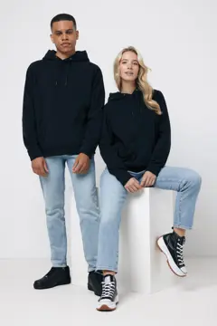 Bild på IQONIQ Trivor microfleece hoodie i återvunnen polyester