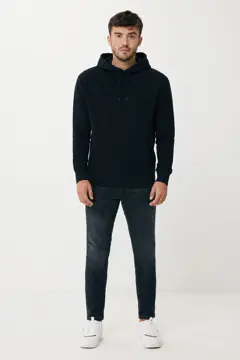 Bild på IQONIQ Rila lättvikt hoodie i återvunnen bomull