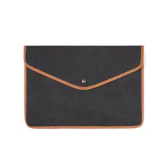 Bild på VINGA Bosler GRS återvunnen canvas 16" laptopfodral