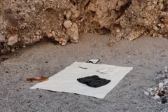 Bild på VINGA Volonne AWARE™ återvunnen canvas picknickpläd