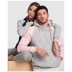 Bild på Hoodie unisex, tvåfärgad, 280g/m2 - Badet