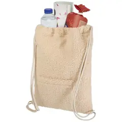 Bild på Bear ryggsäck med dragsko av GRS-certifierat återvunnet sherpa-material, 9 l