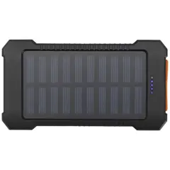 Bild på Altair 5 000 mAh 10 W robust solcellsbank av återvunnen plast med inbyggd ficklampa