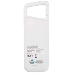 Bild på Alkes 5 000 mAh 12 W vattenbeständig powerbank av återvunnen plast med karbinhake