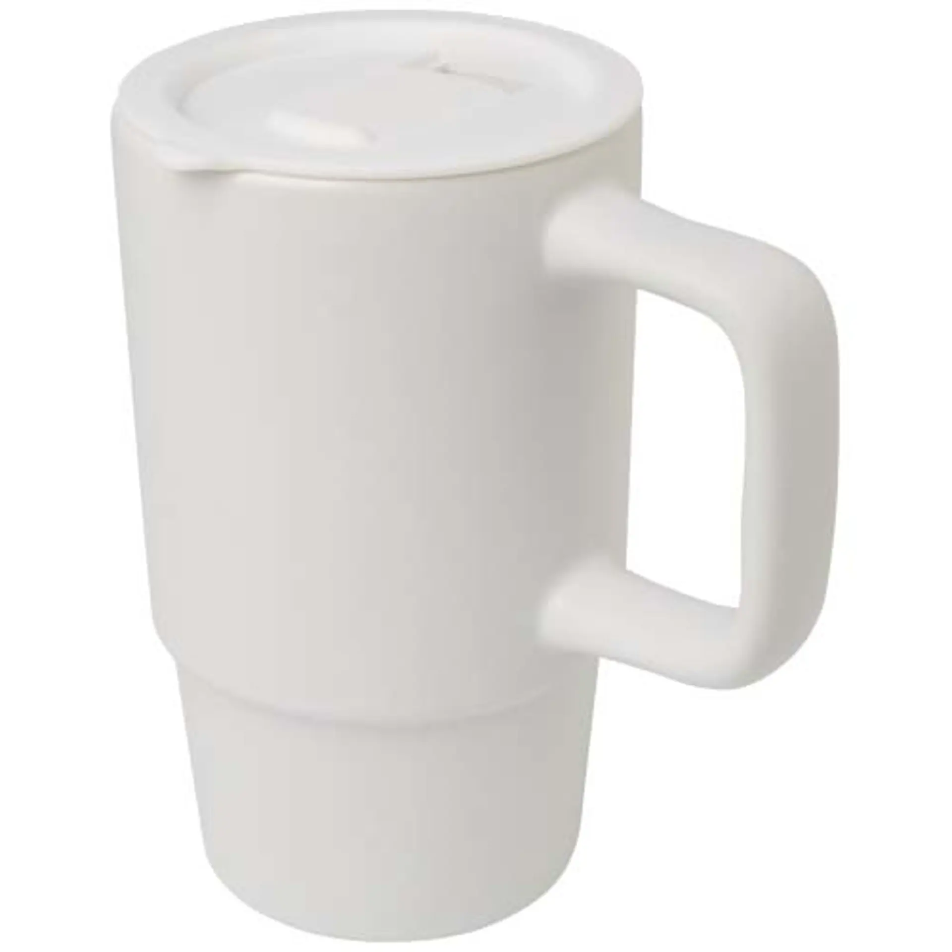 Bild på Carter 450 ml keramisk mugg med plastlock