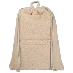 Bild på Bear ryggsäck med dragsko av GRS-certifierat återvunnet sherpa-material, 9 l