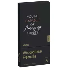 Bild på Karst® 5-pack 2B träfria grafitpennor