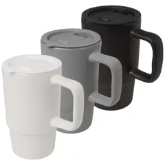 Bild på Carter 450 ml keramisk mugg med plastlock