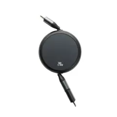 Bild på Terra RCS återvunnen aluminium 240W utdragbar 2-i-1 kabel