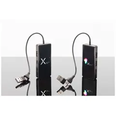 Bild på SCX.design H20 8-i-1 USB-hubb med dubbla ingångar och sex portar