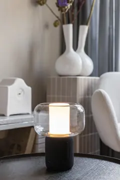 Bild på Lux 10 W högtalarlampa i återvunnen plast