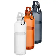Bild på Oregon 750 ml vattenflaska av RCS-certifierad återvunnen plast med karbinhake