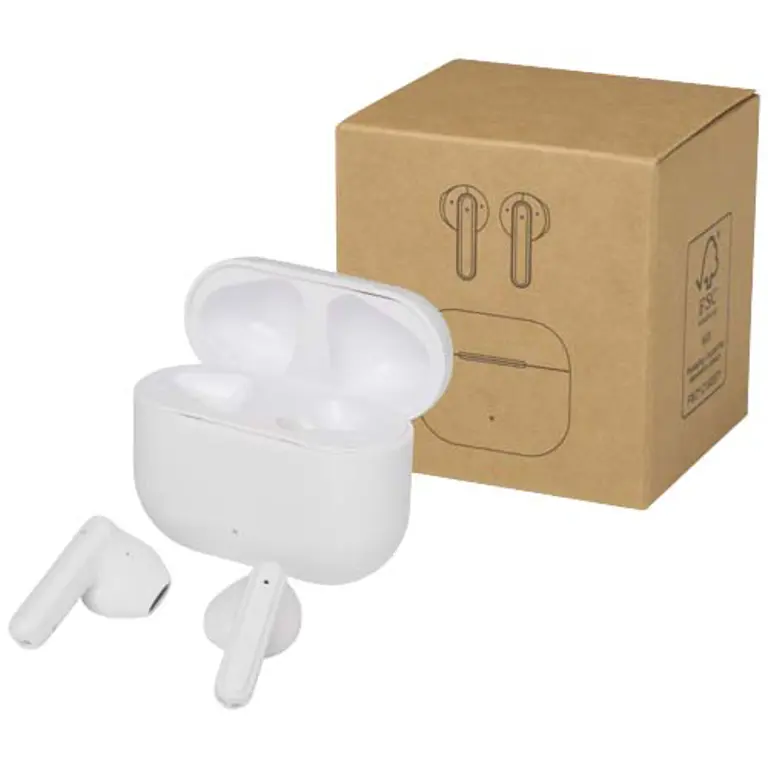 Bild på Altais True Wireless Bluetooth®-öronsnäckor av återvunnen plast