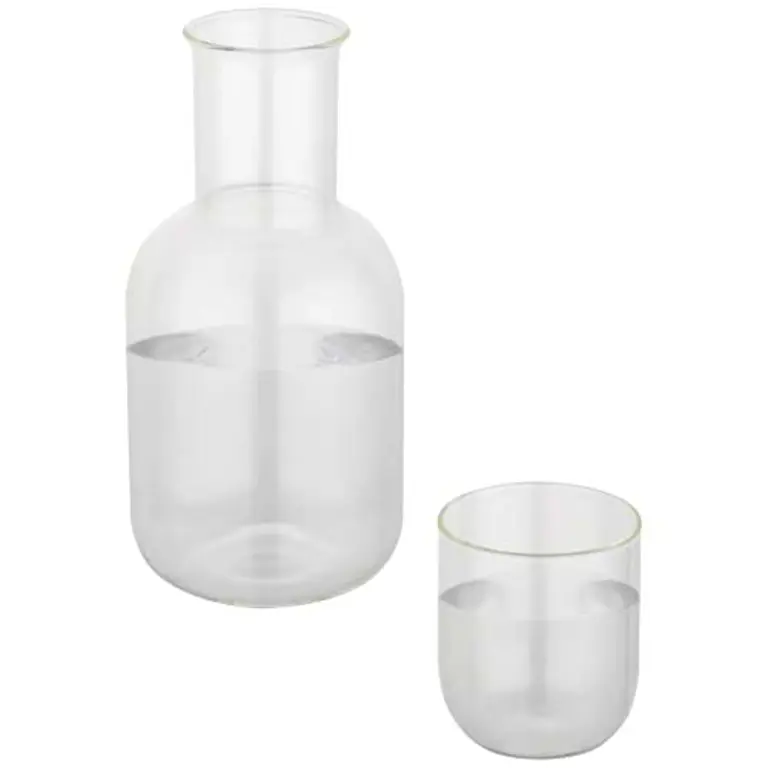 Amelie set med glaskaraff och kopp