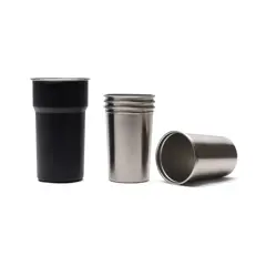 Bild på VINGA Parks RCS återvunnet stål mugg, 4 st, 250 ML