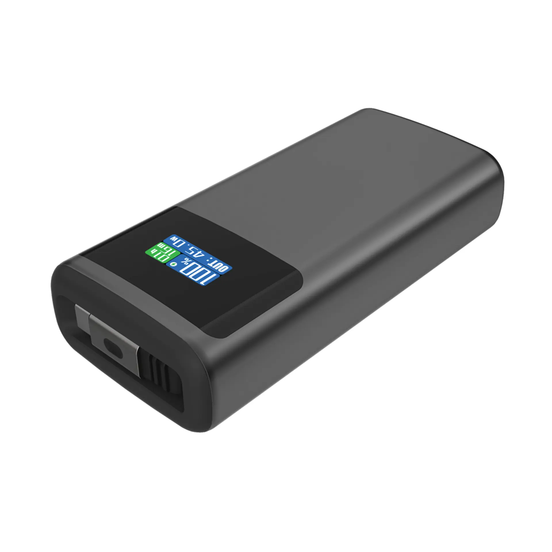 Bild på Quantom RCS ultrasnabb PD45W 10.000mAh powerbank med display