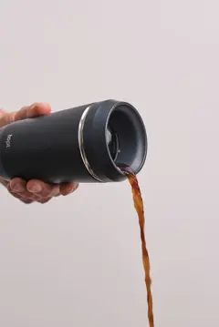 Bild på Topl To Go-glas i återvunnet stål Patenterat 360-lock 354 ml