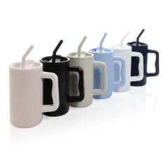 Bild på Cube RCS-certifierad kontorsmugg i återvunnet stål 800 ml.