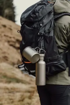 Bild på Nordic Drift Trail Light Titanium vattenflaska 600 ml