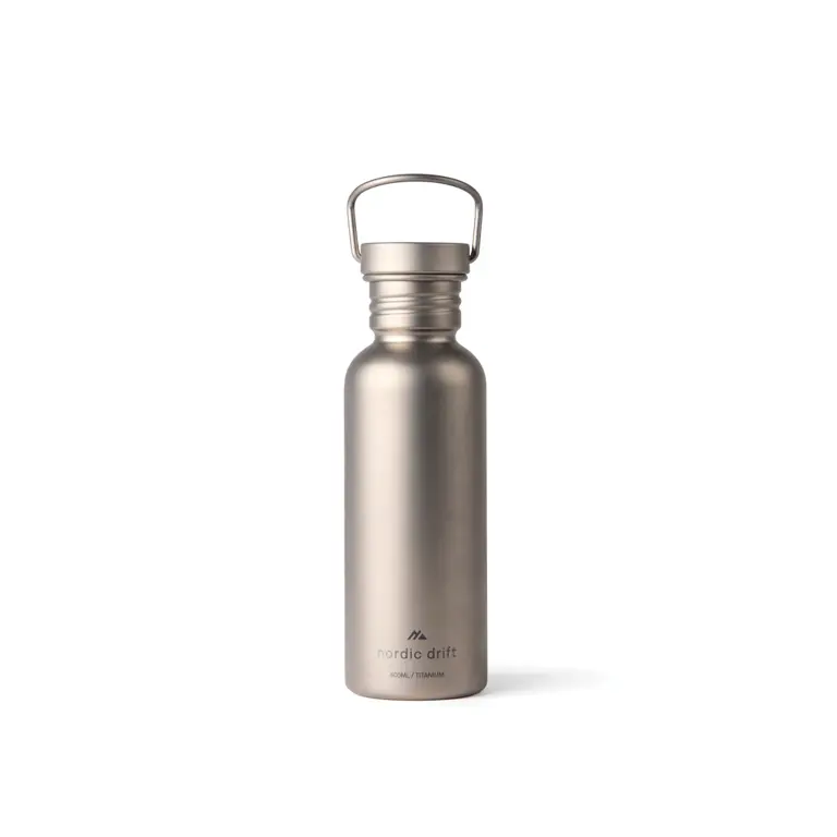 Nordic Drift Trail Light Titanium vattenflaska 600 ml