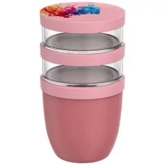 Bild på Mepal Ellipse tredelad 500 ml + 2 x 200 ml isolerad matlåda