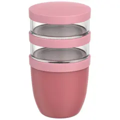 Bild på Mepal Ellipse tredelad 500 ml + 2 x 200 ml isolerad matlåda